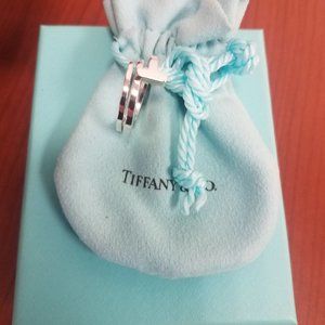 Tiffany & Co. "T" Wrap Sterling Silver Ring - Size 7